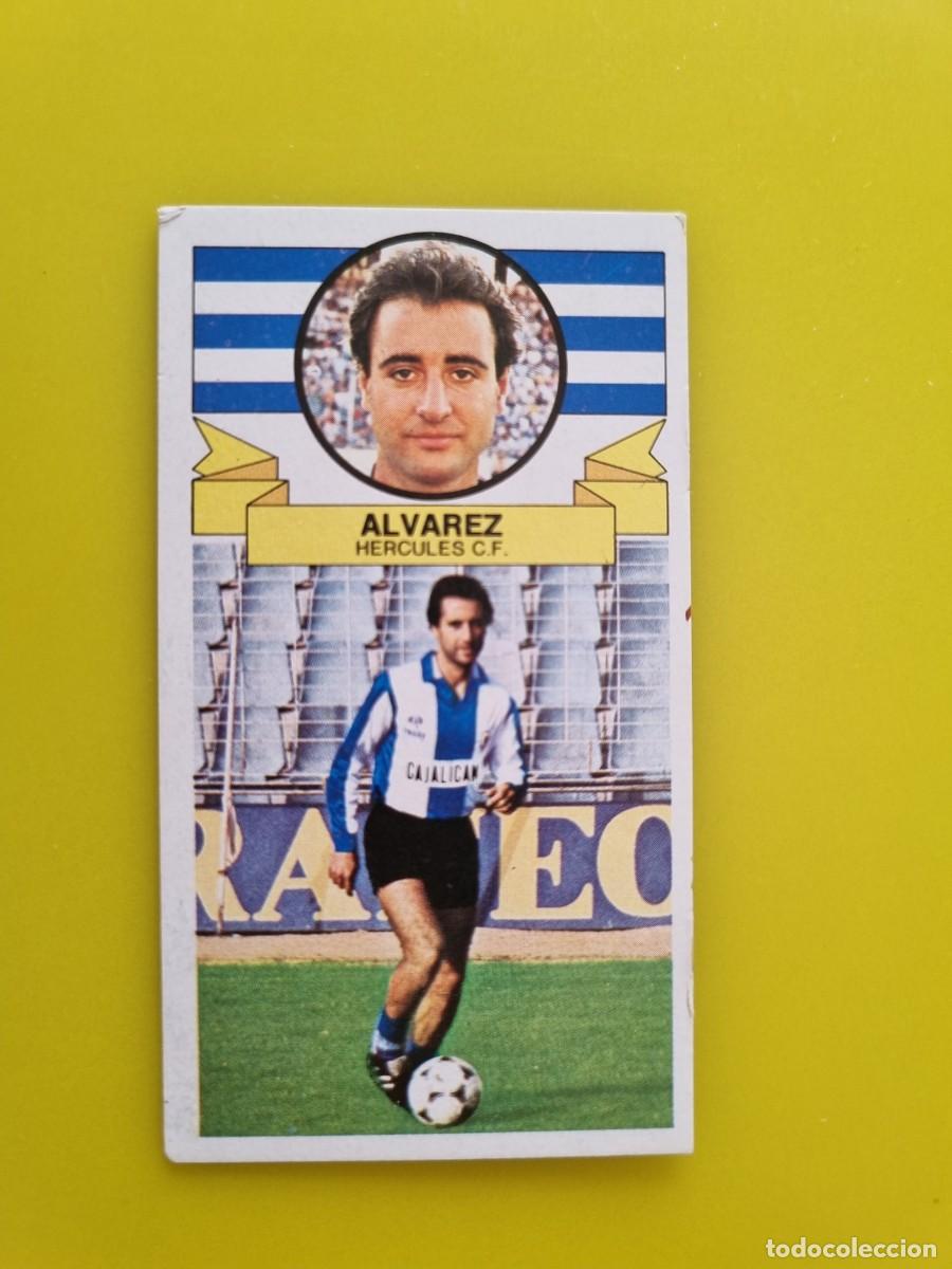 Cromos de Futebol: CROMO DE F&Uacute;TBOL LIGA ESTE 85 86 1985 1986 ALVAREZ DESPEGADO HERCULES CF AR926