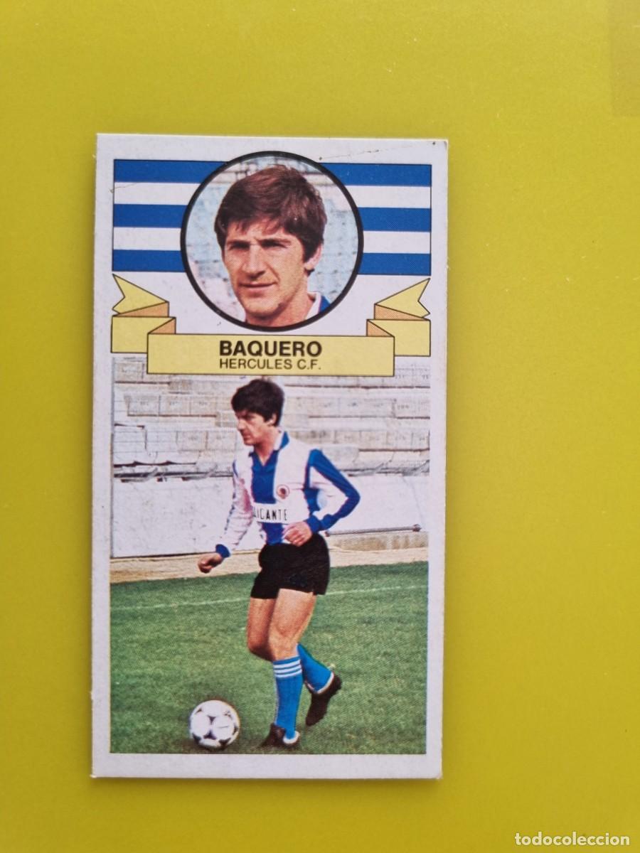 Cromos de Futebol: CROMO DE F&Uacute;TBOL LIGA ESTE 85 86 1985 1986 BAQUERO DESPEGADO HERCULES CF AR926