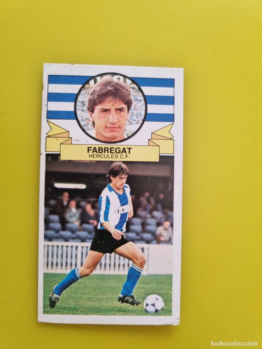 Cromos de Futebol: CROMO DE F&Uacute;TBOL LIGA ESTE 85 86 1985 1986 FABREGAT DESPEGADO HERCULES CF AR926