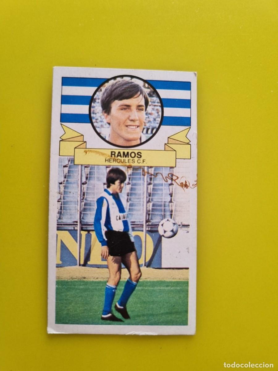 Cromos de Futebol: CROMO DE F&Uacute;TBOL LIGA ESTE 85 86 1985 1986 RAMOS DESPEGADO HERCULES CF AR926