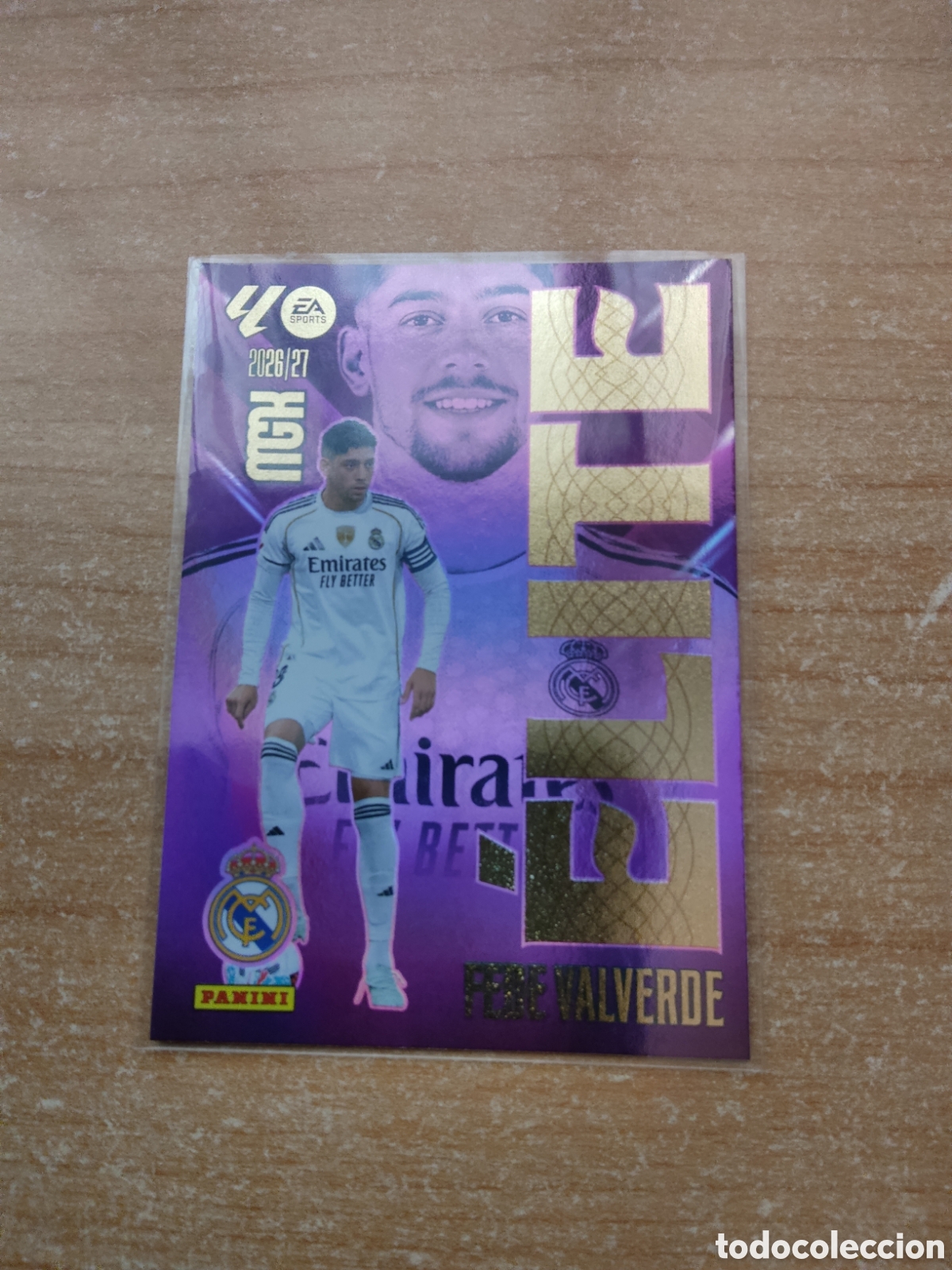 Cromos de Futebol: 5 FEDE VALVERDE ELITE REAL MADRID MEGACRACKS 2026 2027