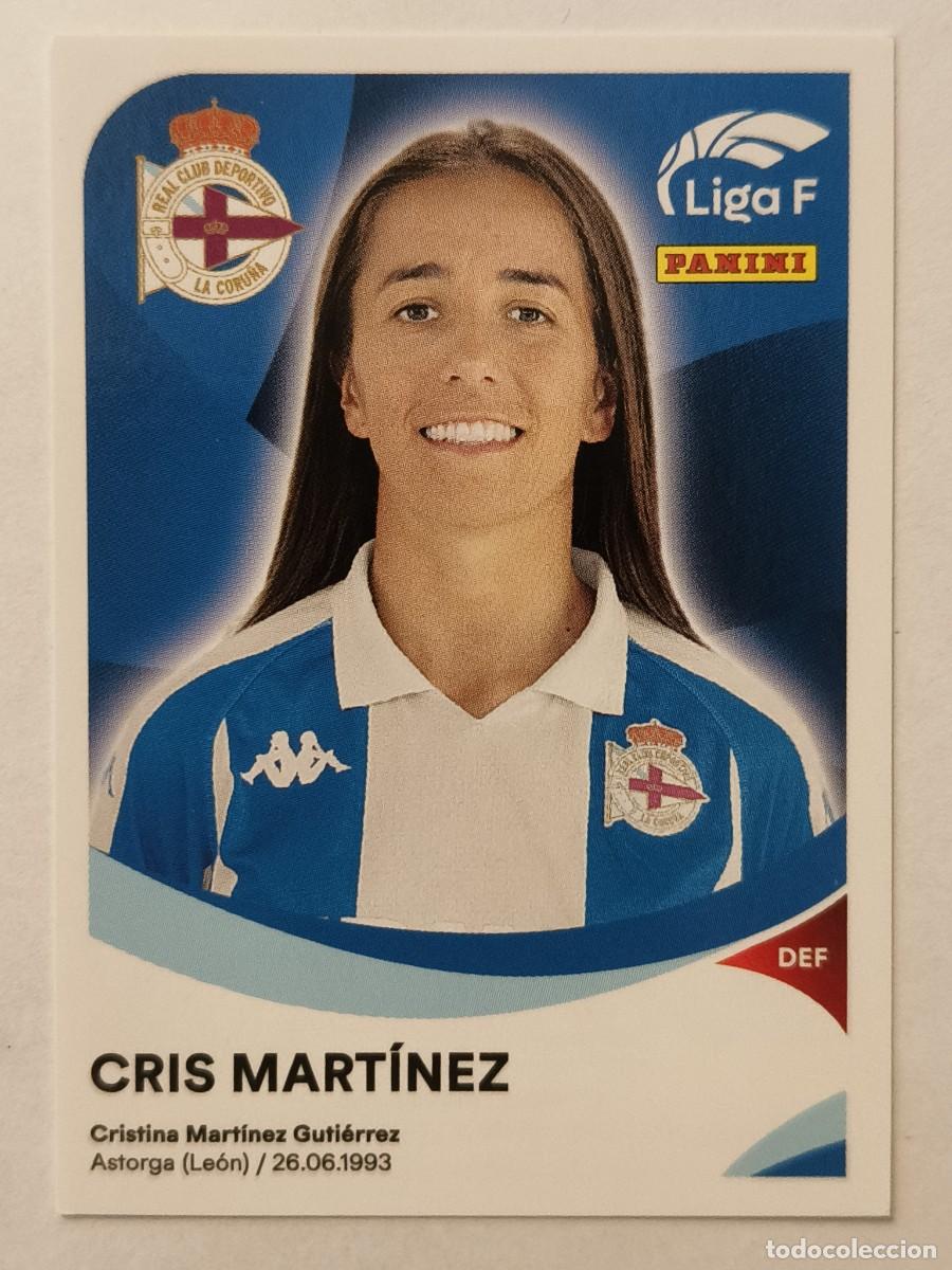 Cromos de Futebol: #109 CRIS MARTINEZ (DEPORTIVO ABANCA) LIGA F 2024/2025 PANINI