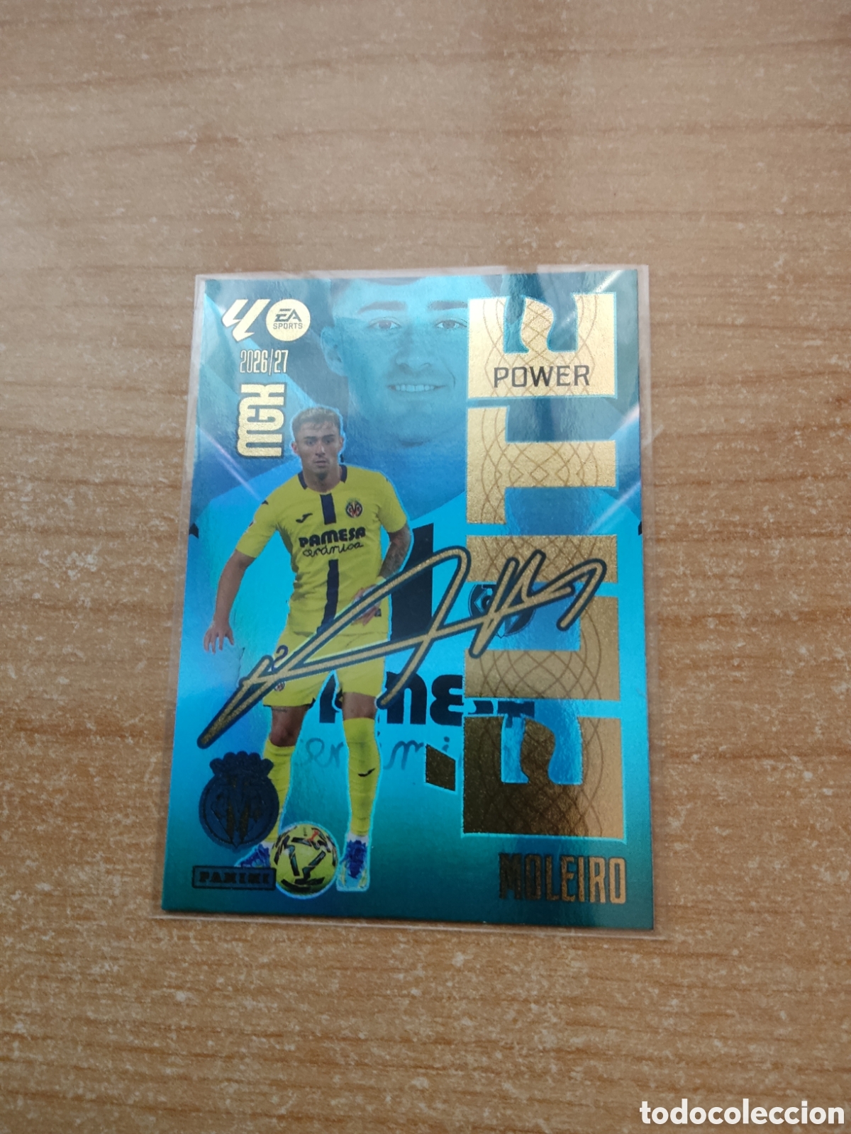Cromos de f&uacute;tbol: 11 MOLEIRO ZONA VIP POWER VILLARREAL MEGACRACKS 2026 2027