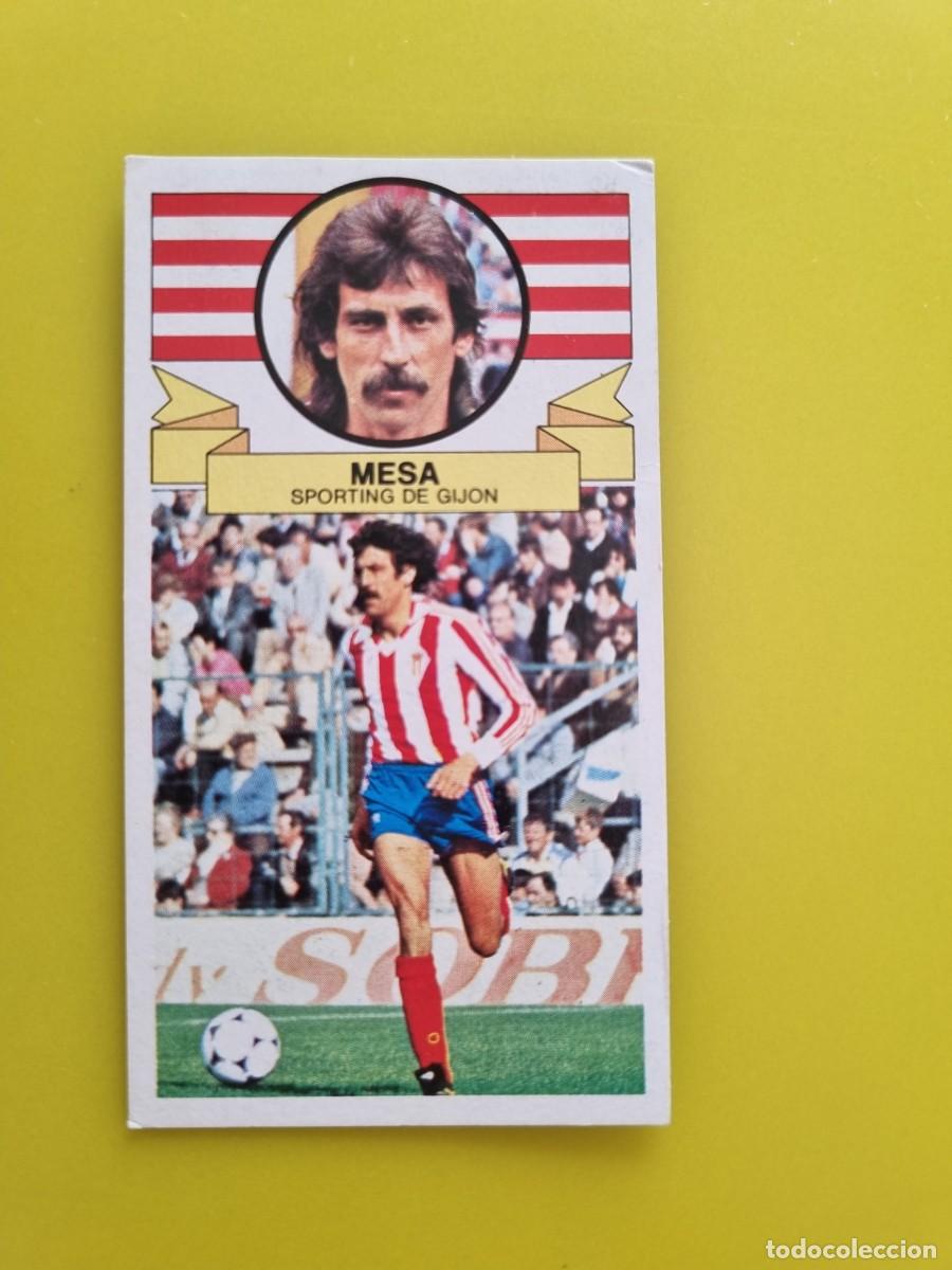 Cromos de f&uacute;tbol: CROMO DE F&Uacute;TBOL LIGA ESTE 85 86 1985 1986 MESA DESPEGADO SPORTING DE GIJ&Oacute;N AR926