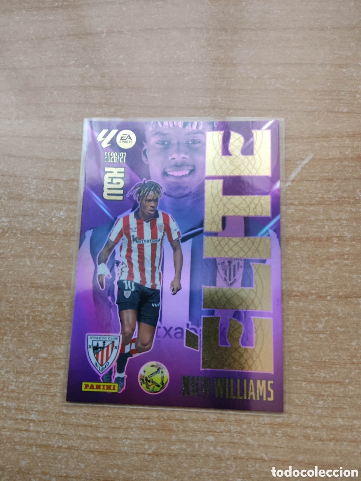 Cromos de f&uacute;tbol: 12 NICO WILLIAMS ATHLETIC CLUB ELITE MEGACRACKS 2026 2027