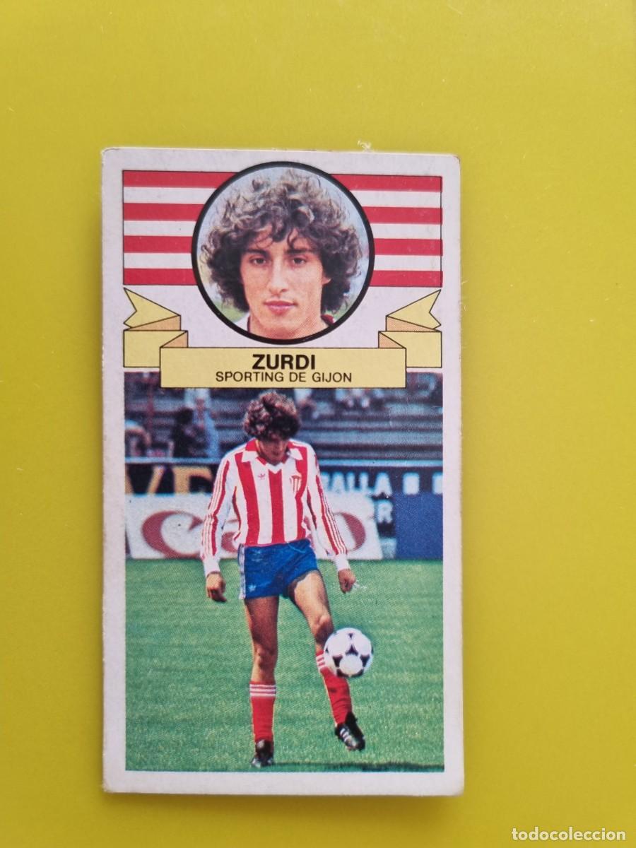 Cromos de f&uacute;tbol: CROMO DE F&Uacute;TBOL LIGA ESTE 85 86 1985 1986 ZURDI DESPEGADO SPORTING DE GIJ&Oacute;N AR926