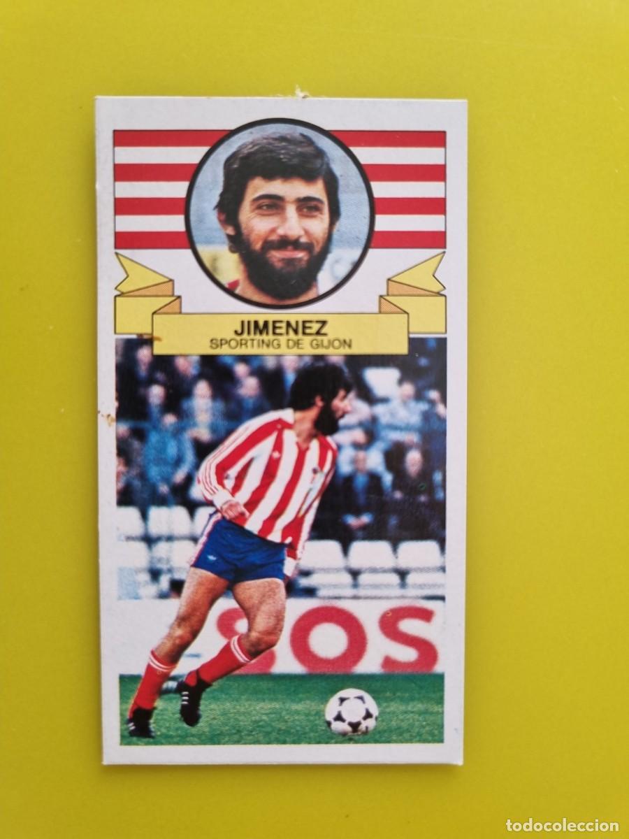Cromos de f&uacute;tbol: CROMO DE F&Uacute;TBOL LIGA ESTE 85 86 1985 1986 JIMENEZ DESPEGADO SPORTING DE GIJ&Oacute;N AR926