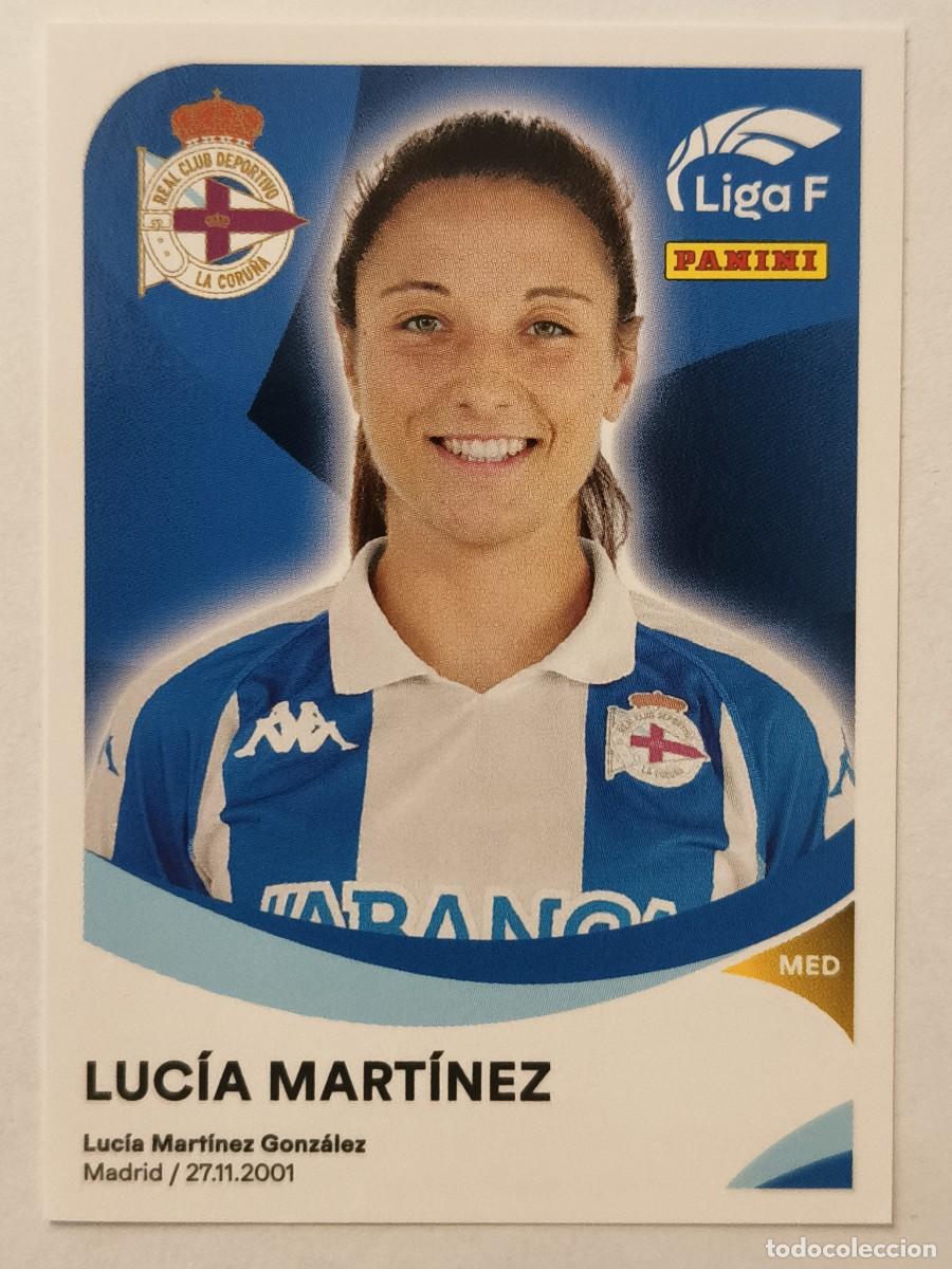Cromos de f&uacute;tbol: #112A LUCIA MARTINEZ (DEPORTIVO ABANCA) LIGA F 2024/2025 PANINI