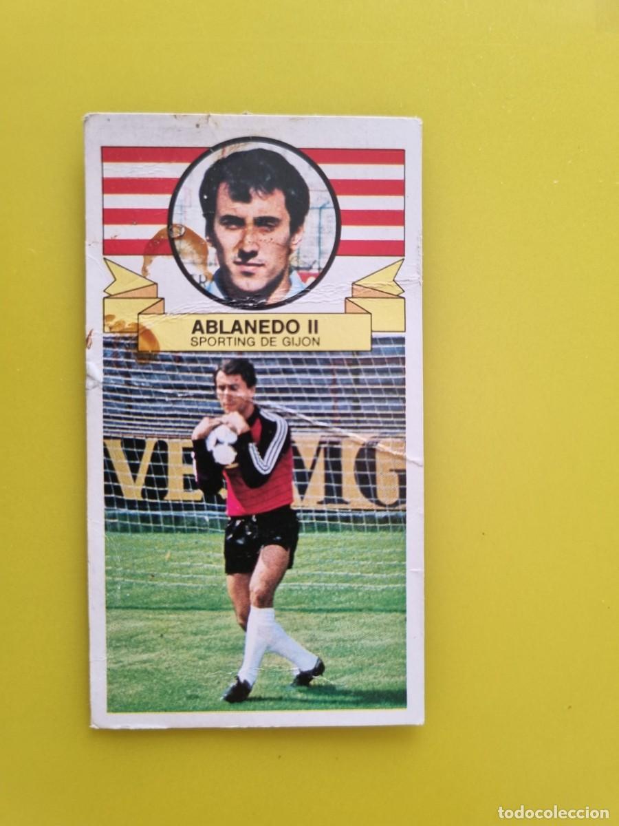 Cromos de f&uacute;tbol: CROMO DE F&Uacute;TBOL LIGA ESTE 85 86 1985 1986 ABLANEDO II DESPEGADO SPORTING DE GIJ&Oacute;N AR926