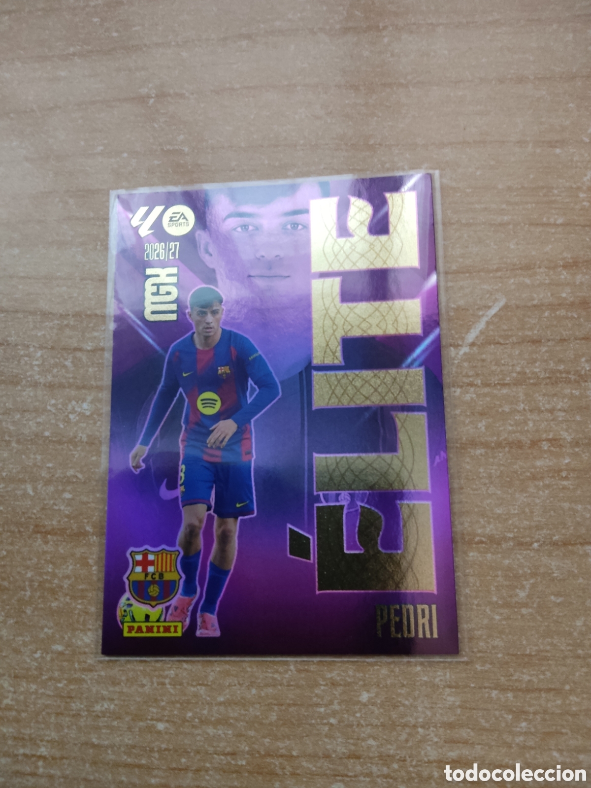 Cromos de f&uacute;tbol: 15 PEDRI ELITE BARCELONA MEGACRACKS 2026 2027
