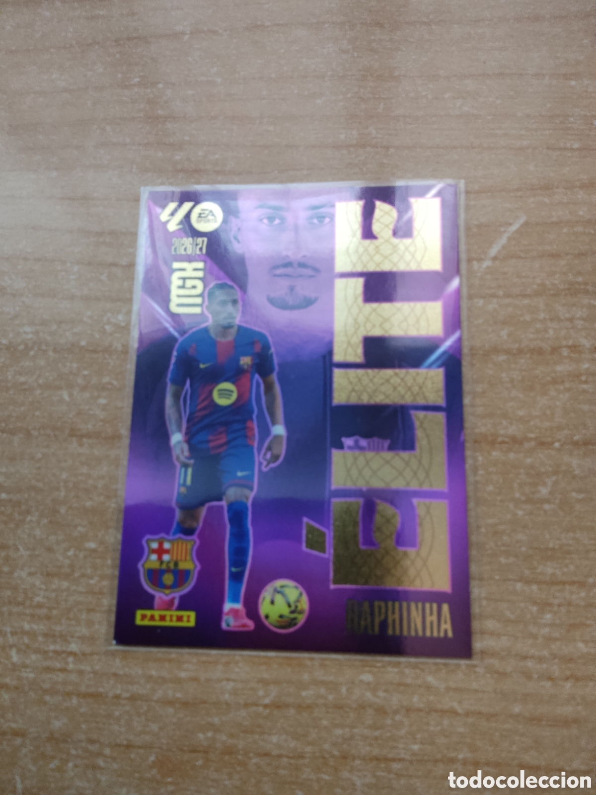 Cromos de f&uacute;tbol: 16 RAPHINHA BARCELONA ELITE MEGACRACKS 2026 2027