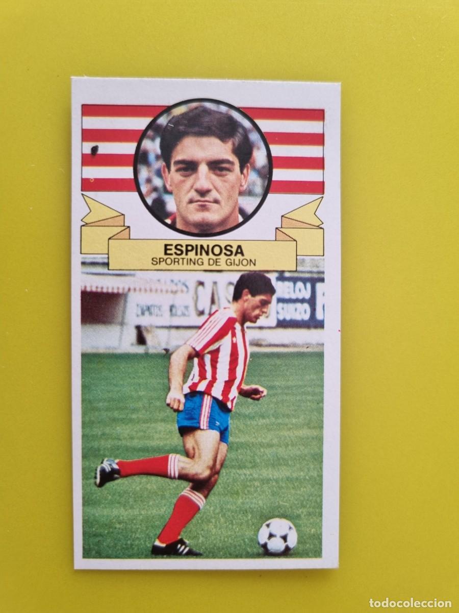 Cromos de f&uacute;tbol: CROMO DE F&Uacute;TBOL LIGA ESTE 85 86 1985 1986 ESPINOSA DESPEGADO SPORTING DE GIJ&Oacute;N AR926