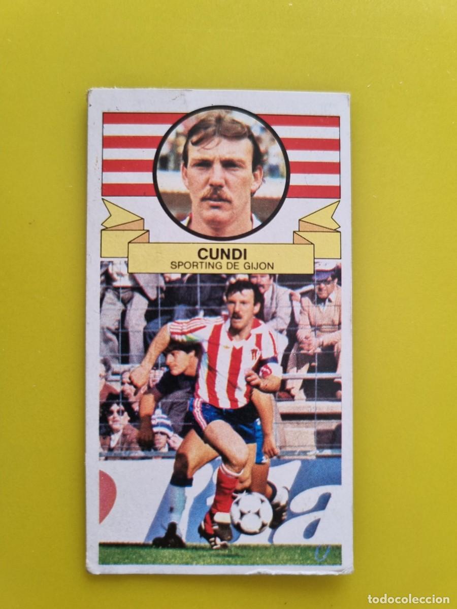 Cromos de f&uacute;tbol: CROMO DE F&Uacute;TBOL LIGA ESTE 85 86 1985 1986 CUNDI DESPEGADO SPORTING DE GIJ&Oacute;N AR926