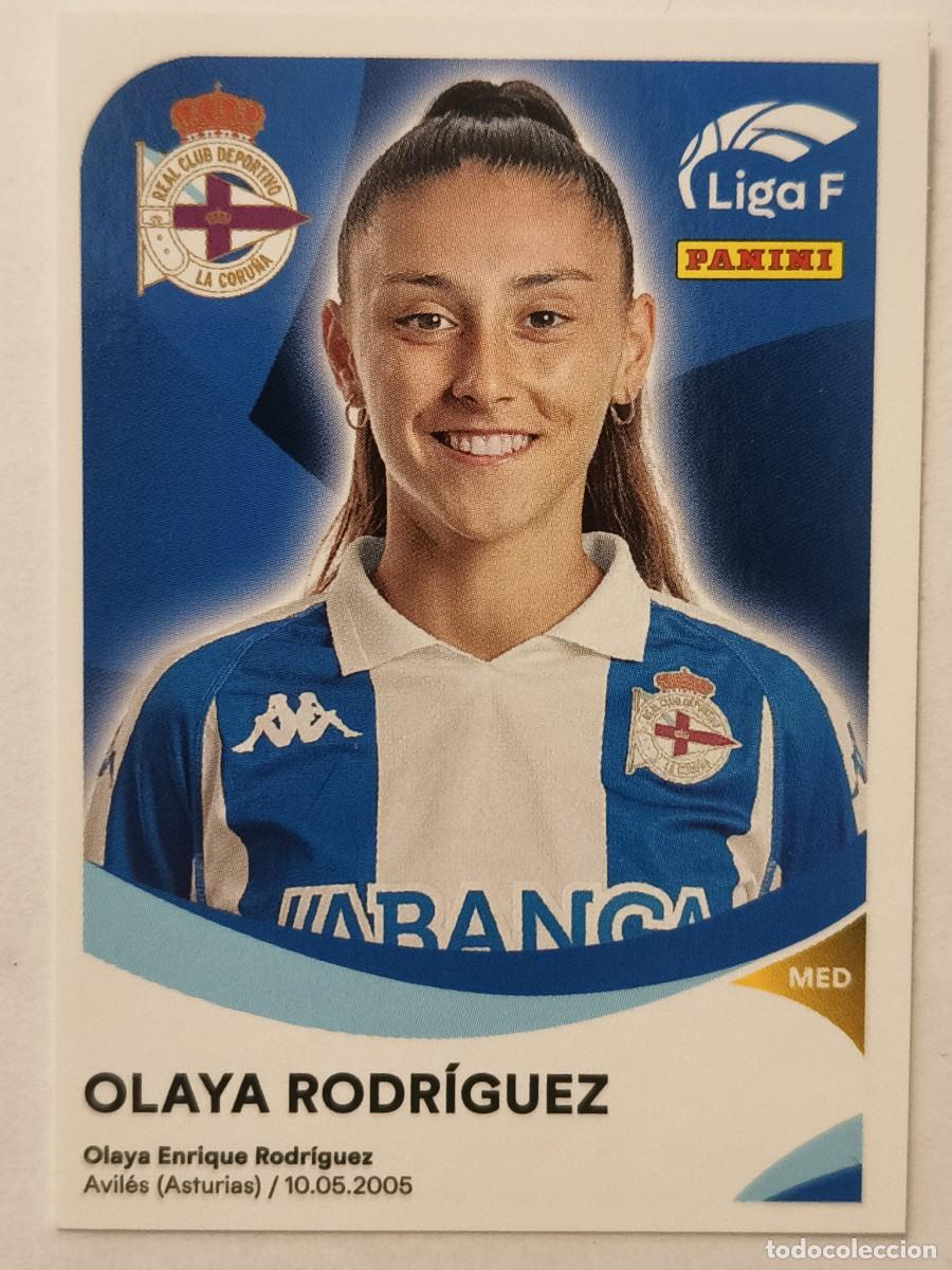 Cromos de f&uacute;tbol: #114A OLAYA RODRIGUEZ (DEPORTIVO ABANCA) LIGA F 2024/2025 PANINI