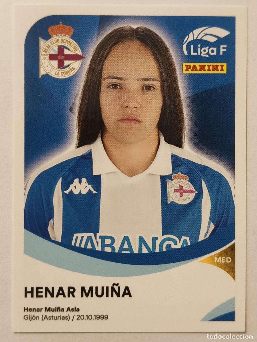 Cromos de f&uacute;tbol: #114B HENAR MUI&Ntilde;A (DEPORTIVO ABANCA) LIGA F 2024/2025 PANINI