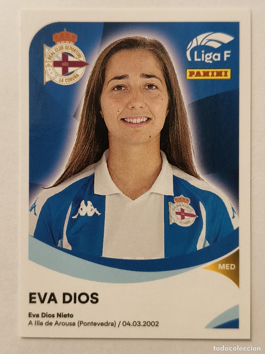 Cromos de f&uacute;tbol: #115 EVA DIOS (DEPORTIVO ABANCA) LIGA F 2024/2025 PANINI