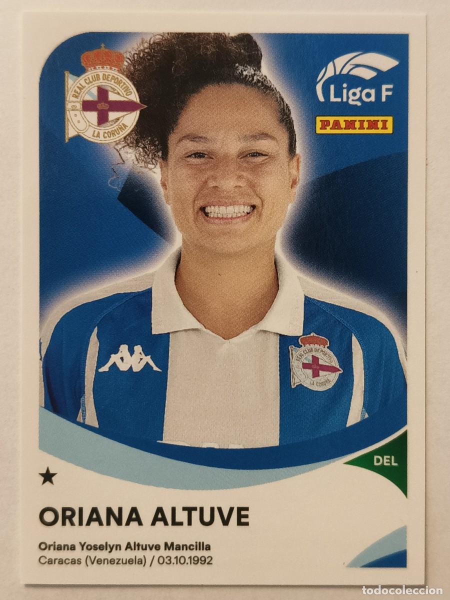 Cartes &agrave; collectionner de Football: #118 ORIANA ALTUVE (DEPORTIVO ABANCA) LIGA F 2024/2025 PANINI