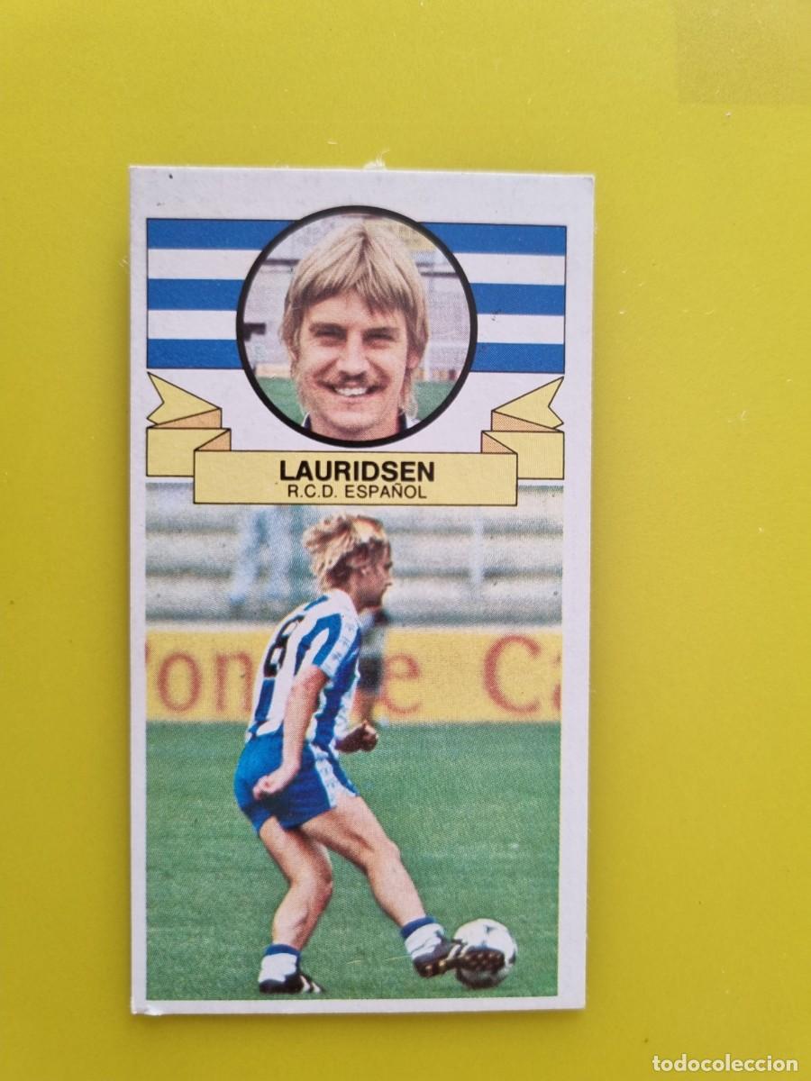 Cromos de f&uacute;tbol: CROMO DE F&Uacute;TBOL LIGA ESTE 85 86 1985 1986 LAURIDSEN DESPEGADO RCD ESPA&Ntilde;OL AR926