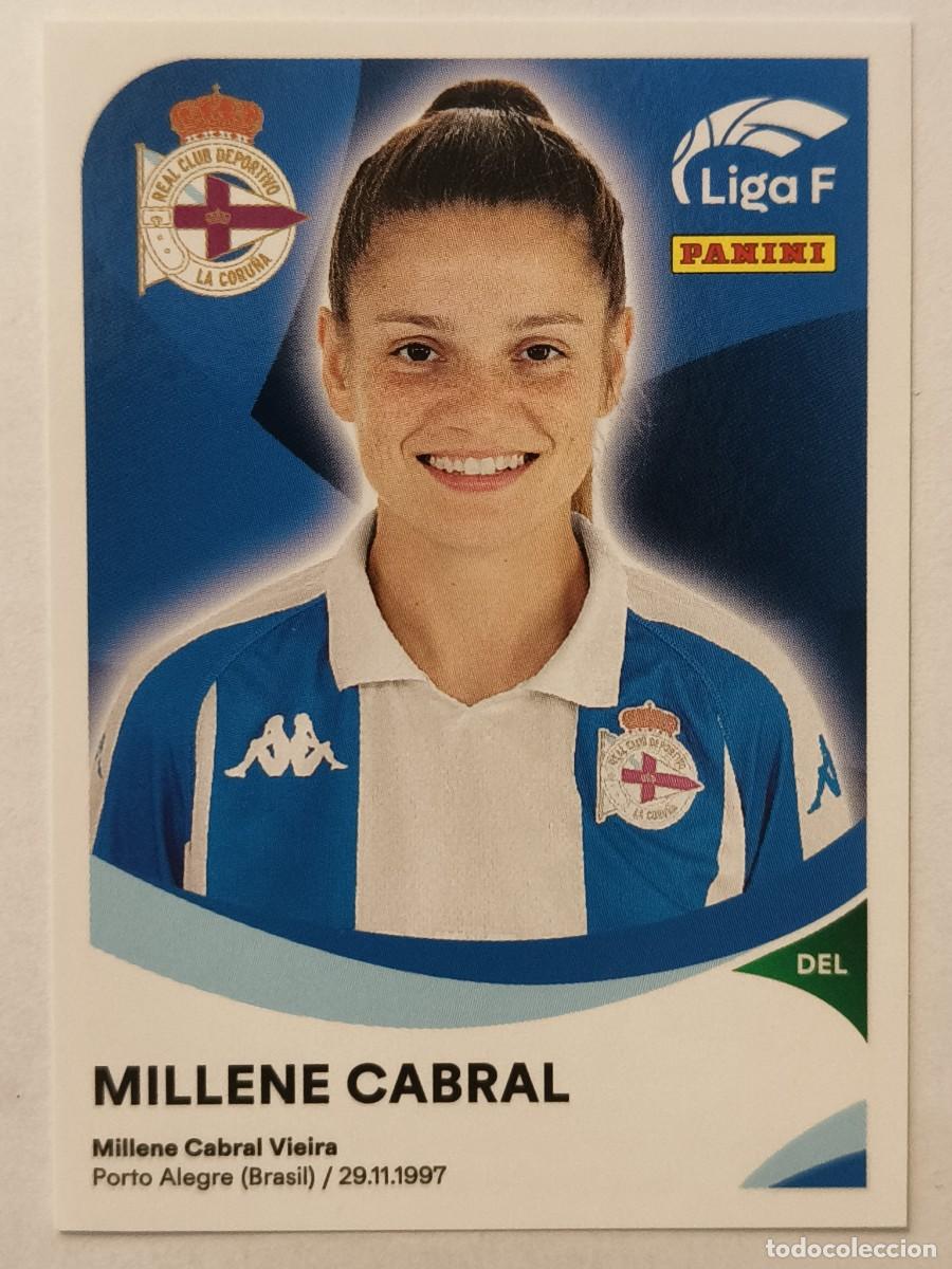Cromos de f&uacute;tbol: #120 MILLENE CABRAL (DEPORTIVO ABANCA) LIGA F 2024/2025 PANINI