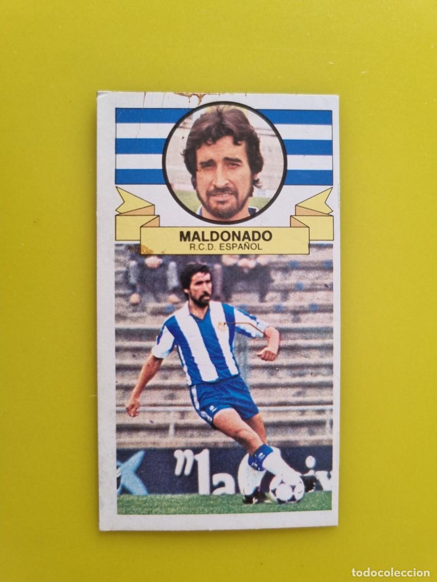 Cromos de f&uacute;tbol: CROMO DE F&Uacute;TBOL LIGA ESTE 85 86 1985 1986 MALDONADO DESPEGADO RCD ESPA&Ntilde;OL AR926