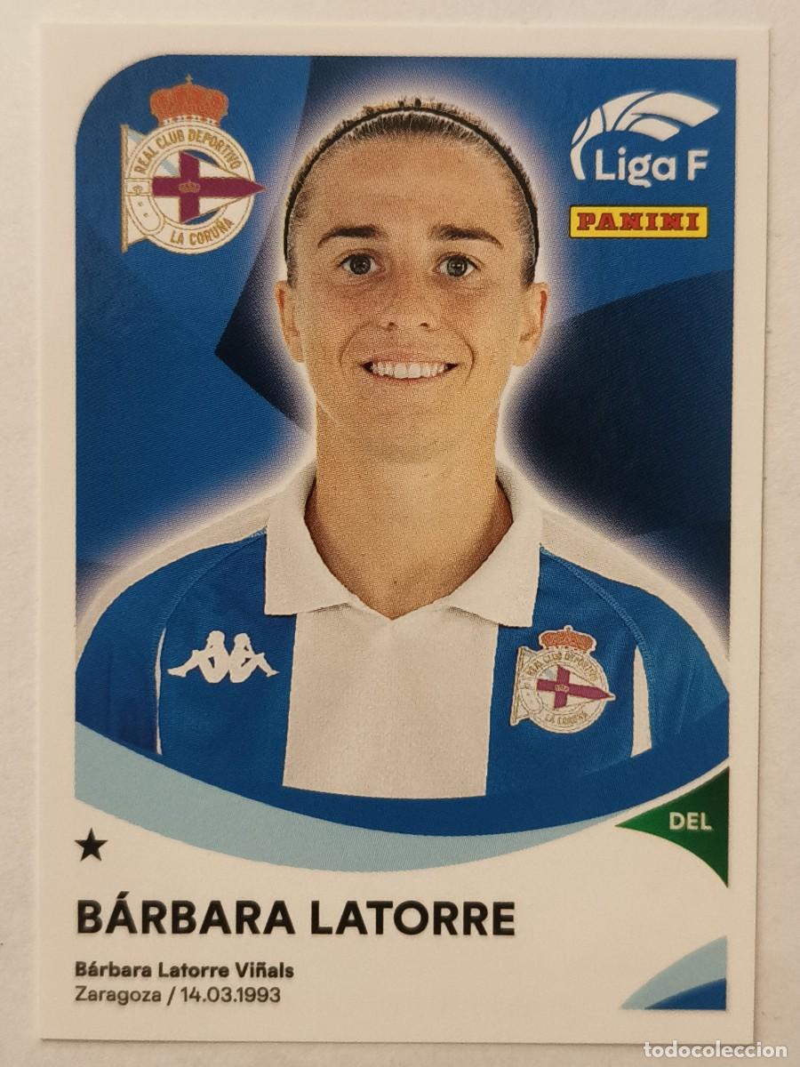 Cromos de f&uacute;tbol: #121 BARBARA LATORRE (DEPORTIVO ABANCA) LIGA F 2024/2025 PANINI