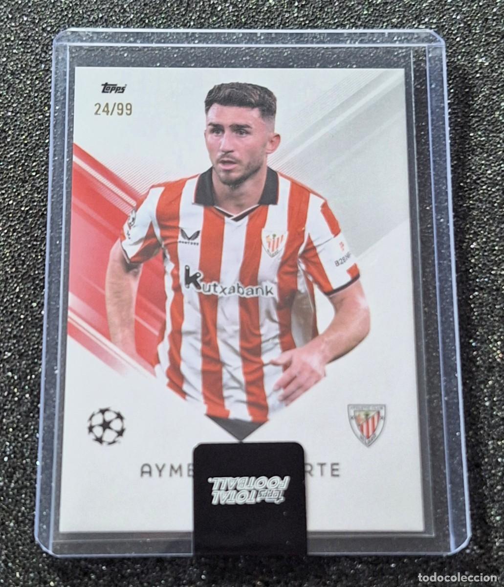 Cromos de f&uacute;tbol: Aymeric Laporte Athletic de Bilbao Topps Total Football 24/99