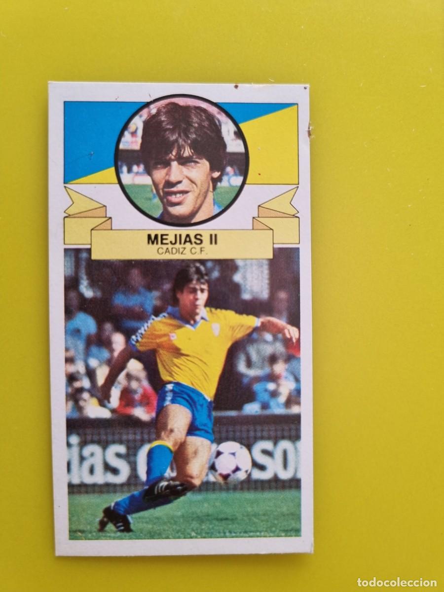 Cromos de f&uacute;tbol: CROMO DE F&Uacute;TBOL LIGA ESTE 85 86 1985 1986 MEJIAS II DESPEGADO C&Aacute;DIZ CF AR926