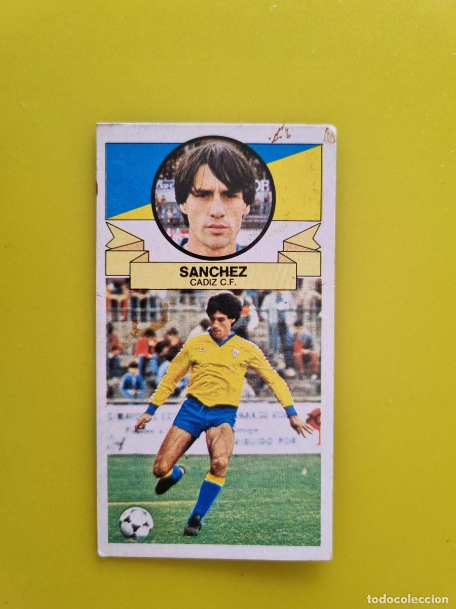 Figurine di Calcio: CROMO DE F&Uacute;TBOL LIGA ESTE 85 86 1985 1986 SANCHEZ DESPEGADO C&Aacute;DIZ CF AR926