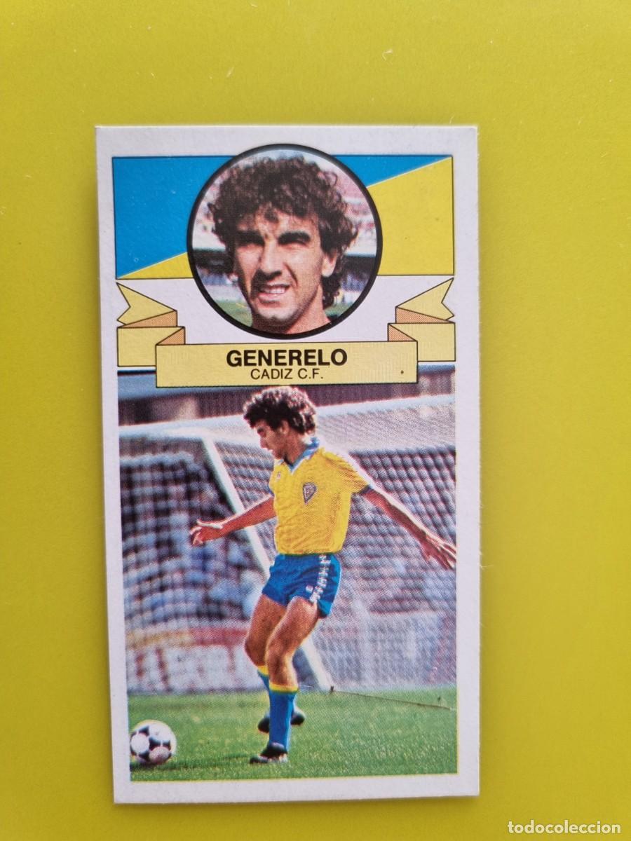 Figurine di Calcio: CROMO DE F&Uacute;TBOL LIGA ESTE 85 86 1985 1986 GENERELO DESPEGADO C&Aacute;DIZ CF AR926