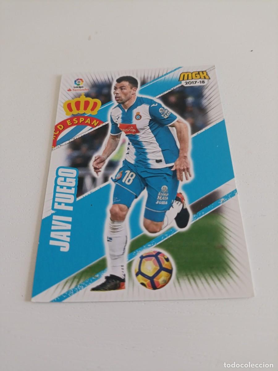 Cromos de f&uacute;tbol: Javi Fuego espa&ntilde;ol megacracks 17/18
