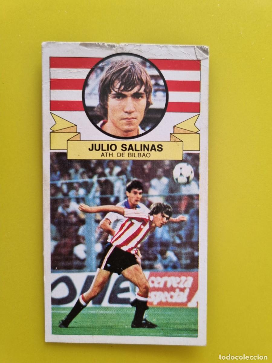Cromos de f&uacute;tbol: CROMO DE F&Uacute;TBOL LIGA ESTE 85 86 1985 1986 JULIO SALINAS DESPEGADO ATH DE BILBAO AR926