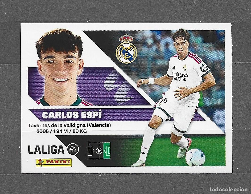 Cromos de f&uacute;tbol: Liga este 26/27 - Carlos Esp&iacute; - N&deg; 17 bis - Real Madrid