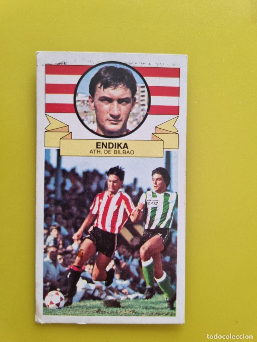 Cromos de f&uacute;tbol: CROMO DE F&Uacute;TBOL LIGA ESTE 85 86 1985 1986 ENDIKA DESPEGADO ATH DE BILBAO AR926