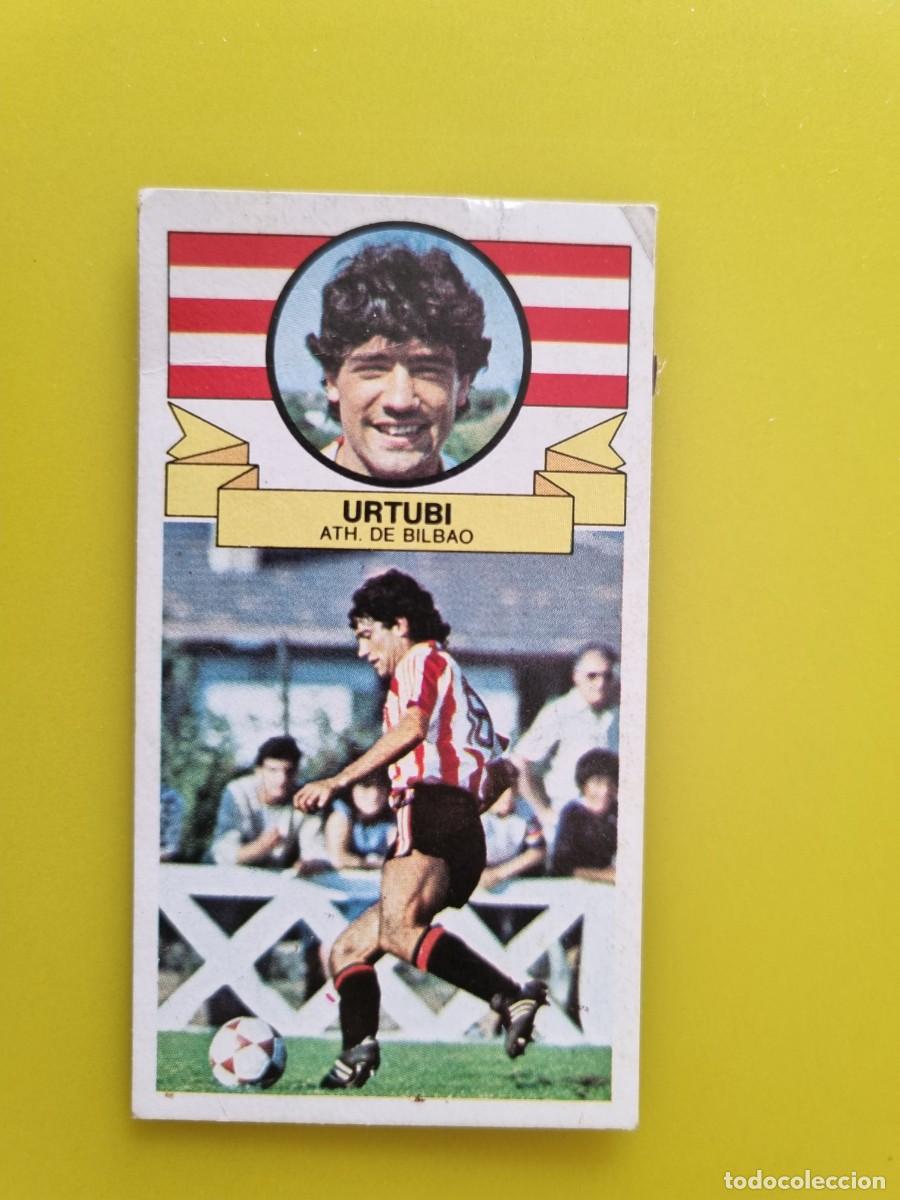 Cromos de f&uacute;tbol: CROMO DE F&Uacute;TBOL LIGA ESTE 85 86 1985 1986 URTUBI SALINAS DESPEGADO ATH DE BILBAO AR926