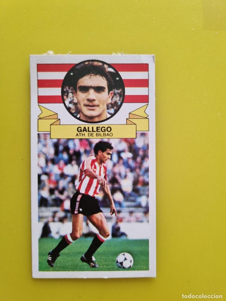 Cromos de f&uacute;tbol: CROMO DE F&Uacute;TBOL LIGA ESTE 85 86 1985 1986 GALLEGO DESPEGADO ATH DE BILBAO AR926