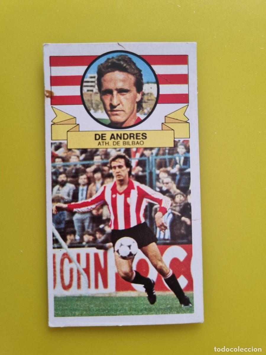 Cromos de f&uacute;tbol: CROMO DE F&Uacute;TBOL LIGA ESTE 85 86 1985 1986 DE ANDRES DESPEGADO ATH DE BILBAO AR926