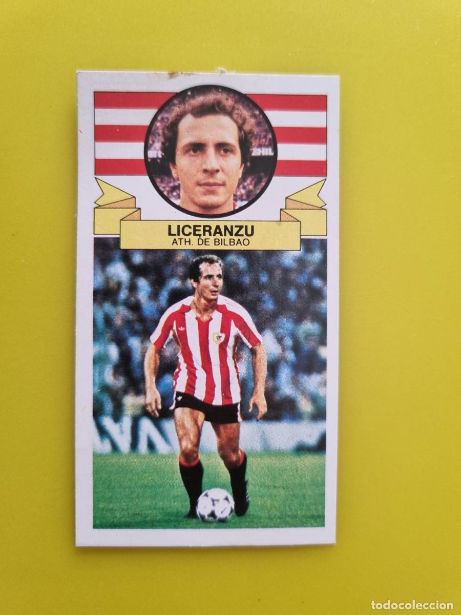 Cromos de f&uacute;tbol: CROMO DE F&Uacute;TBOL LIGA ESTE 85 86 1985 1986 LICERANZU DESPEGADO ATH DE BILBAO AR926