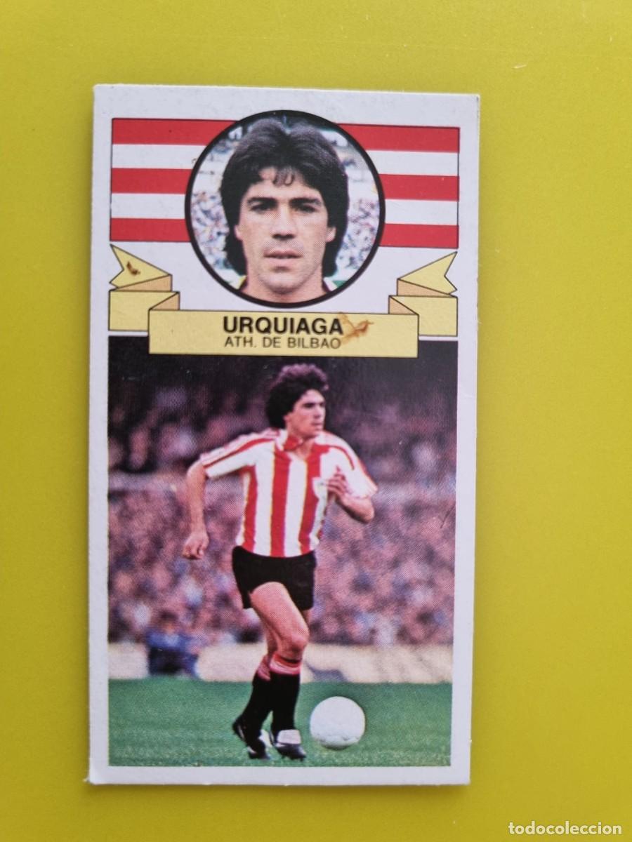Cromos de f&uacute;tbol: CROMO DE F&Uacute;TBOL LIGA ESTE 85 86 1985 1986 URQUIAGA DESPEGADO ATH DE BILBAO AR926