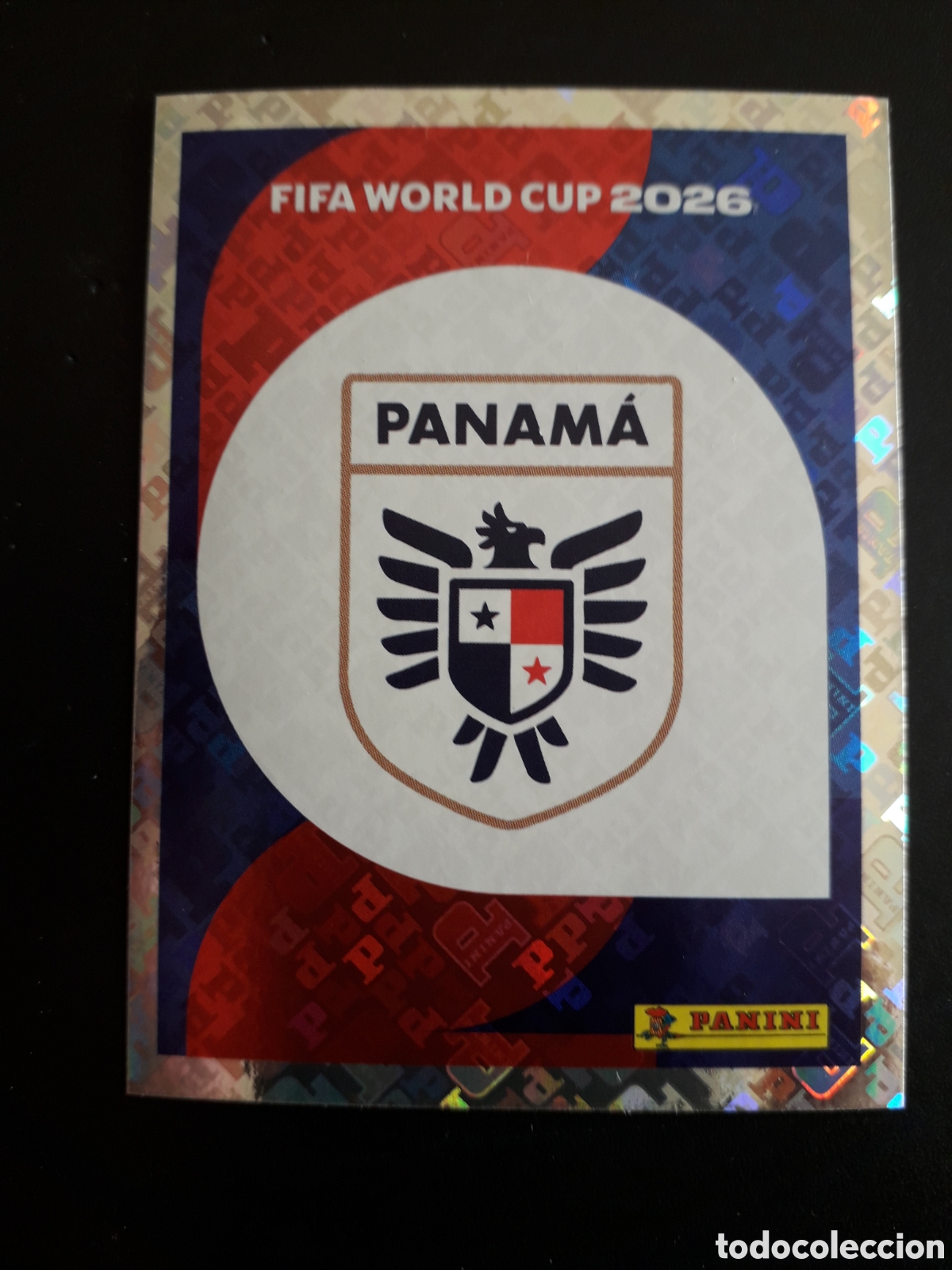 Cromos de f&uacute;tbol: ESCUDO PANAM&Aacute; PAN 1 MUNDIAL F&Uacute;TBOL 2026 FIFA WORLD CUP PANINI SIN PEGAR PEDIDO M&Iacute;NIMO 3&euro;.