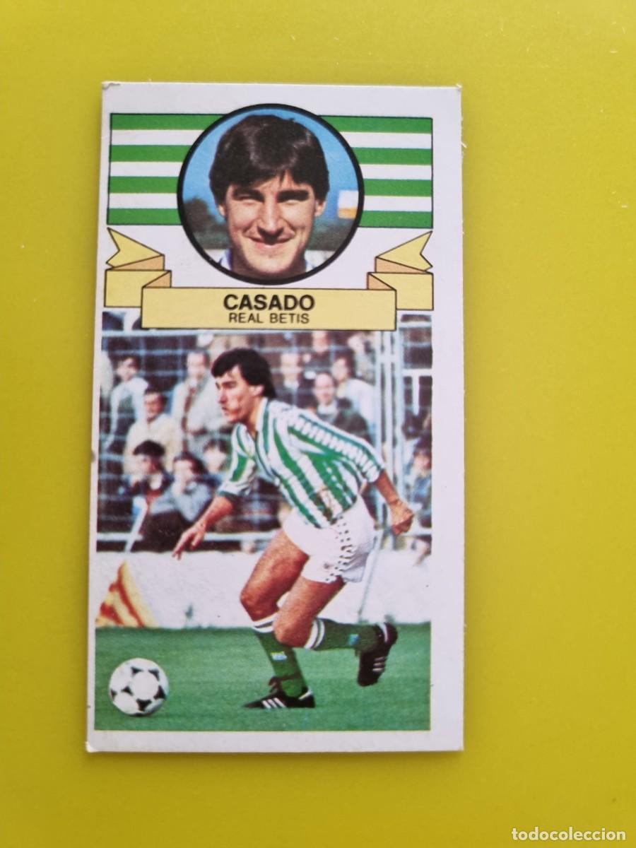 Cromos de f&uacute;tbol: CROMO DE F&Uacute;TBOL LIGA ESTE 85 86 1985 1986 CASADO DESPEGADO REAL BETIS AR926