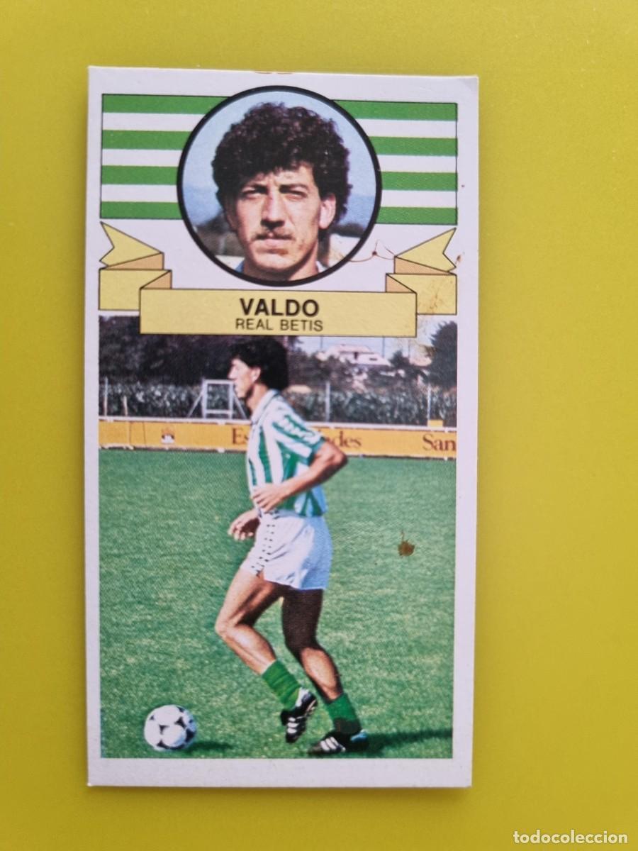 Cromos de f&uacute;tbol: CROMO DE F&Uacute;TBOL LIGA ESTE 85 86 1985 1986 VALDO DESPEGADO REAL BETIS AR926