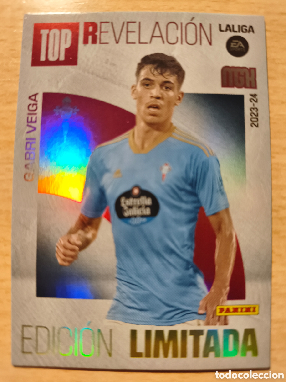 Fu&szlig;ball-Sticker: GABRI VEIGA EDICI&Oacute;N LIMITADA CELTA DE VIGO MEGACRACKS 2023 2024 PANINI MGK 23 24