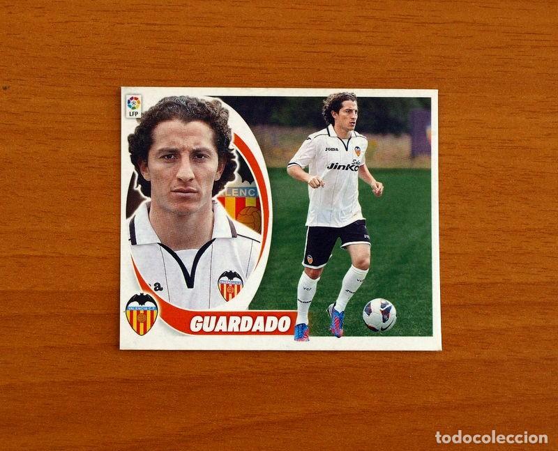 Cromos de f&uacute;tbol: Valencia - Guardado N&ordm; 11 - Liga 2012-2013, 12-13 - Ediciones Este - Nunca Pegado