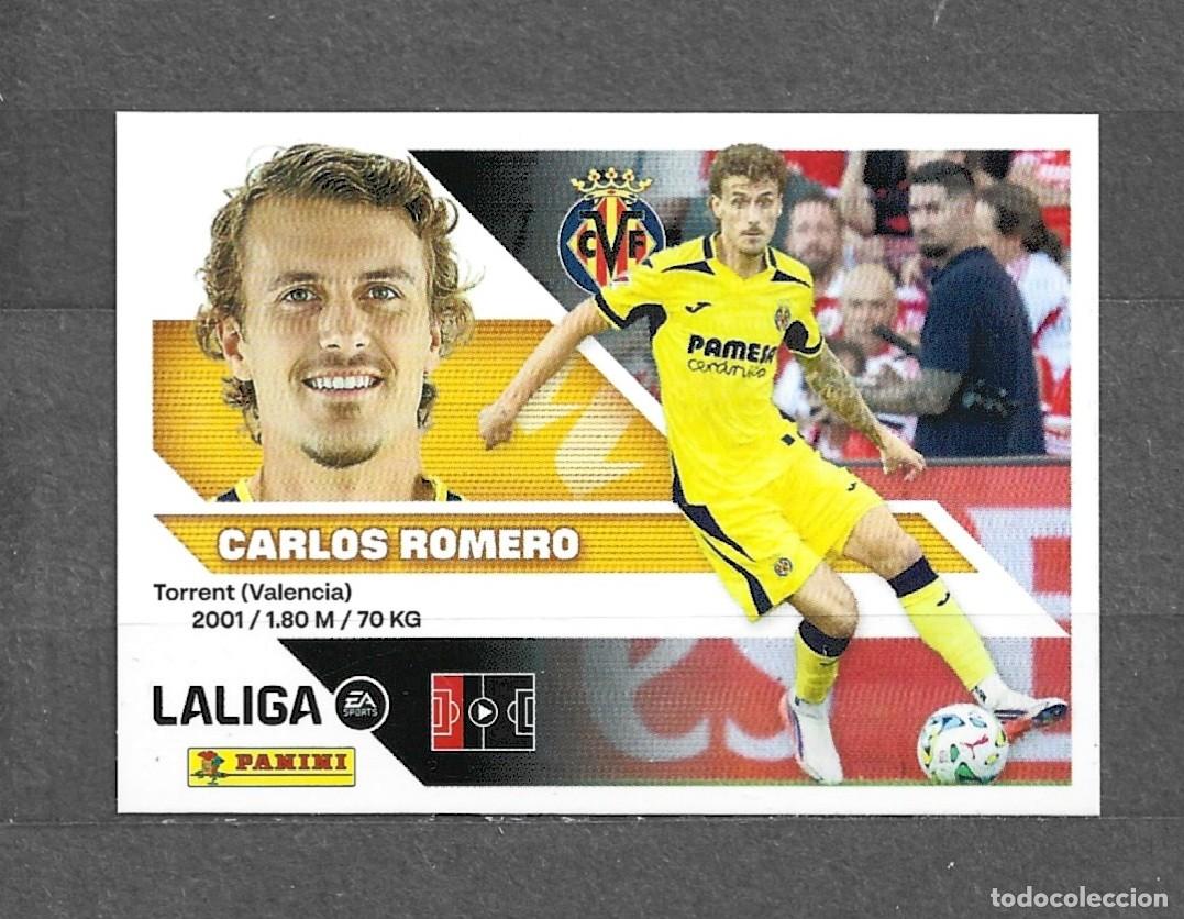 Cromos de f&uacute;tbol: Liga este 26/27 - Carlos Romero - N&deg; 4 - Villarreal CF - ( Fichajes )