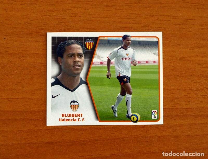 Cromos de f&uacute;tbol: Valencia - Kluivert - Fichaje n&ordm; 2 - Liga 2005-2006, 05-06 - Ediciones Este - Nunca pegado