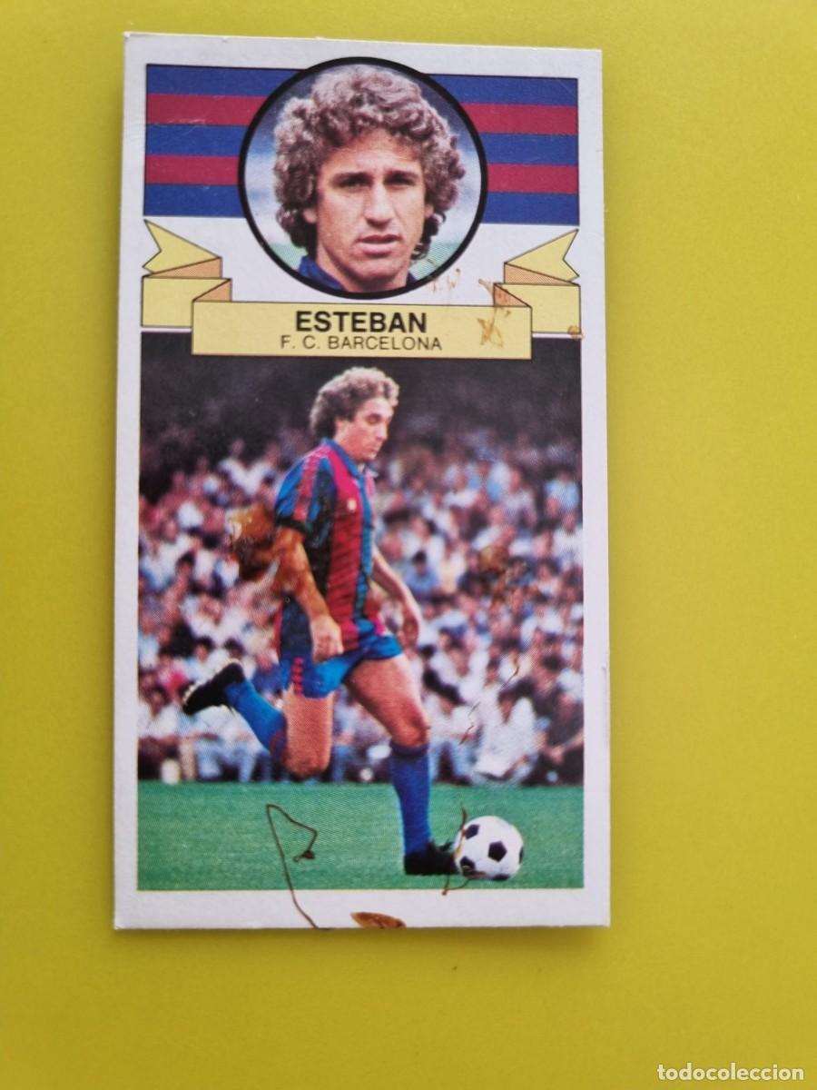 Cromos de f&uacute;tbol: CROMO DE F&Uacute;TBOL LIGA ESTE 85 86 1985 1986 ESTEBAN DESPEGADO FC BARCELONA AR926