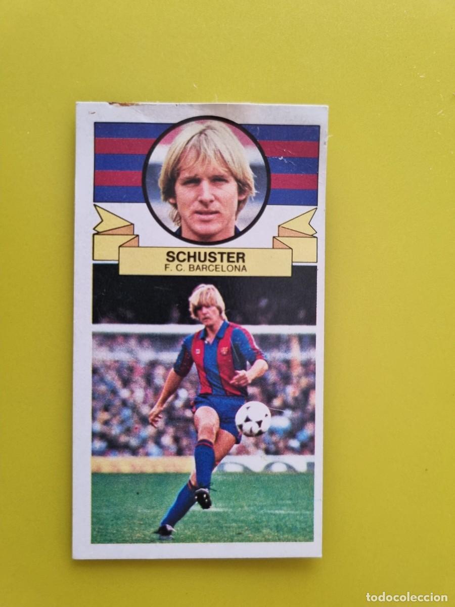 Cromos de f&uacute;tbol: CROMO DE F&Uacute;TBOL LIGA ESTE 85 86 1985 1986 SCHUSTER DESPEGADO FC BARCELONA AR926