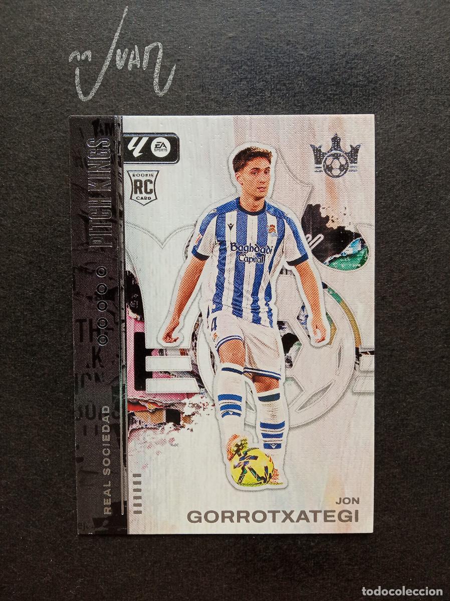 Cromos de f&uacute;tbol: N&ordm; 52 ROOKIE GORROTXATEGI REAL SOCIEDAD ⚽ PANINI &reg; AMERICA PITCH KINGS 2025 2026 LIGA FUTBOL 25 26