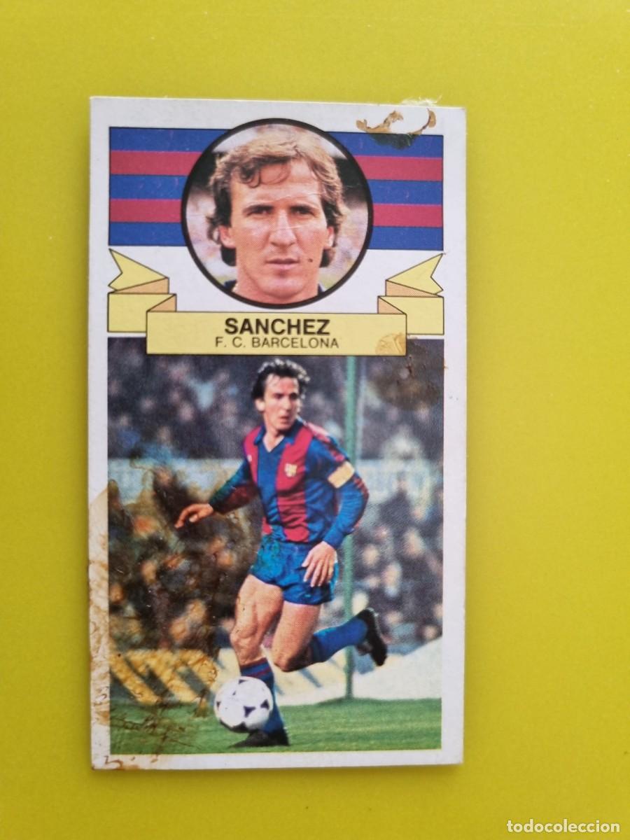 Cromos de f&uacute;tbol: CROMO DE F&Uacute;TBOL LIGA ESTE 85 86 1985 1986 SANCHEZ DESPEGADO FC BARCELONA AR926