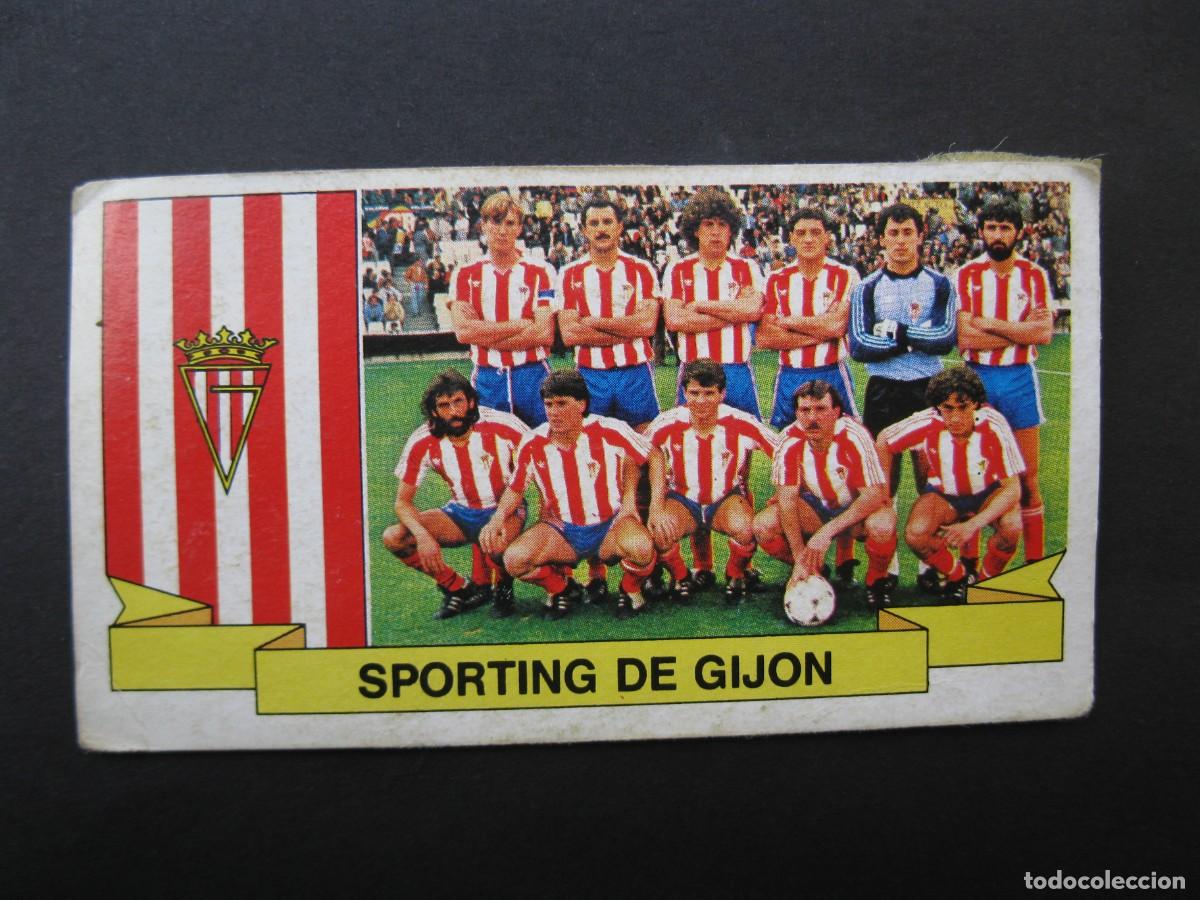 Cromos de f&uacute;tbol: ALINEACI&Oacute;N DEL SPORTING DE GIJ&Oacute;N - CAMPEONATO DE LIGA 85/86 - EDICIONES ESTE.